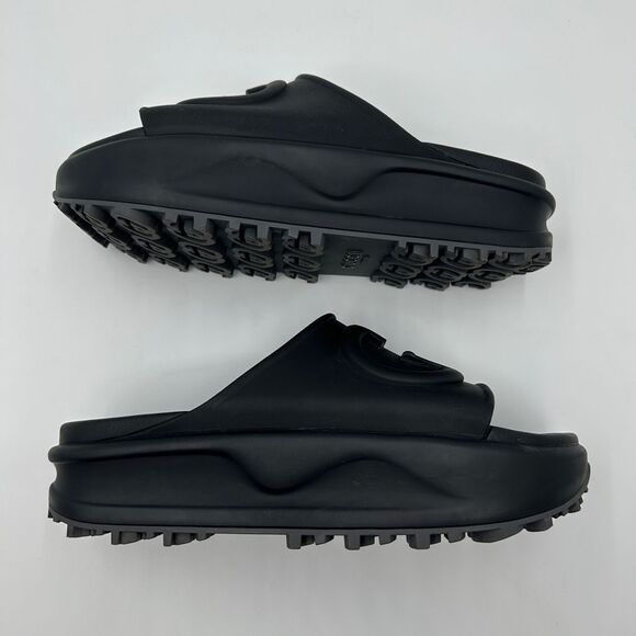 Gucci Interlocking GG Monogram Platform Slides Sandals Eu 41 US 11 - Picture 8 of 13